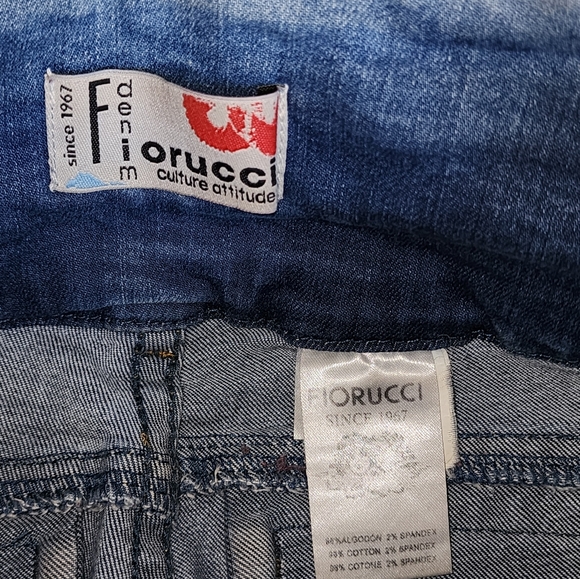 Vintage Fiorucci Skinny Crop Jeans - Picture 7 of 10